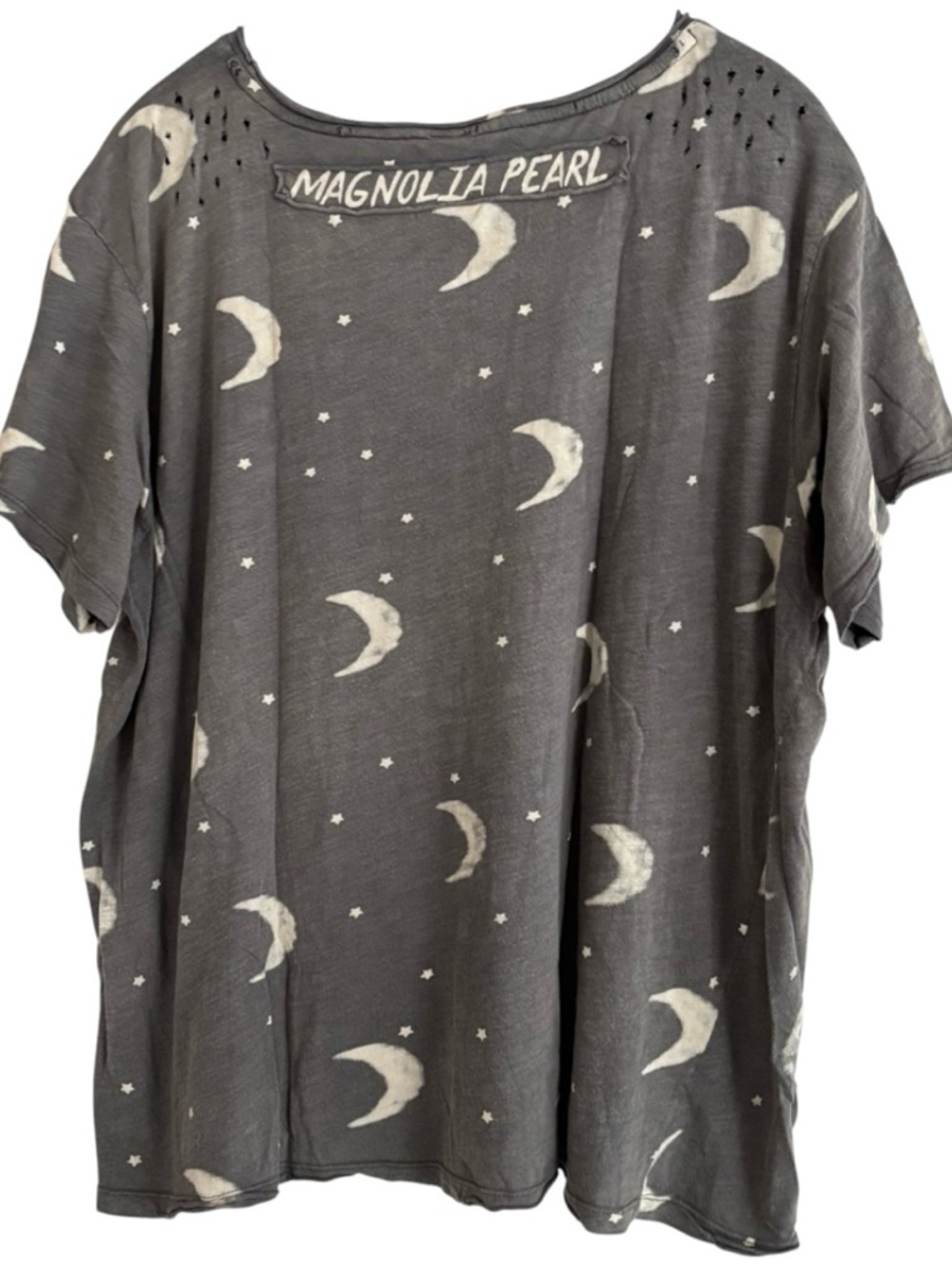 MAGNOLIA PEARL Moon And Stars Boyfriend Tee Ozzy - Picture 2 of 3